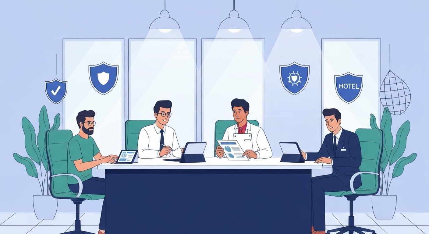 Graphique comparatif des tarifs d'assurance CHR par type d'établissement