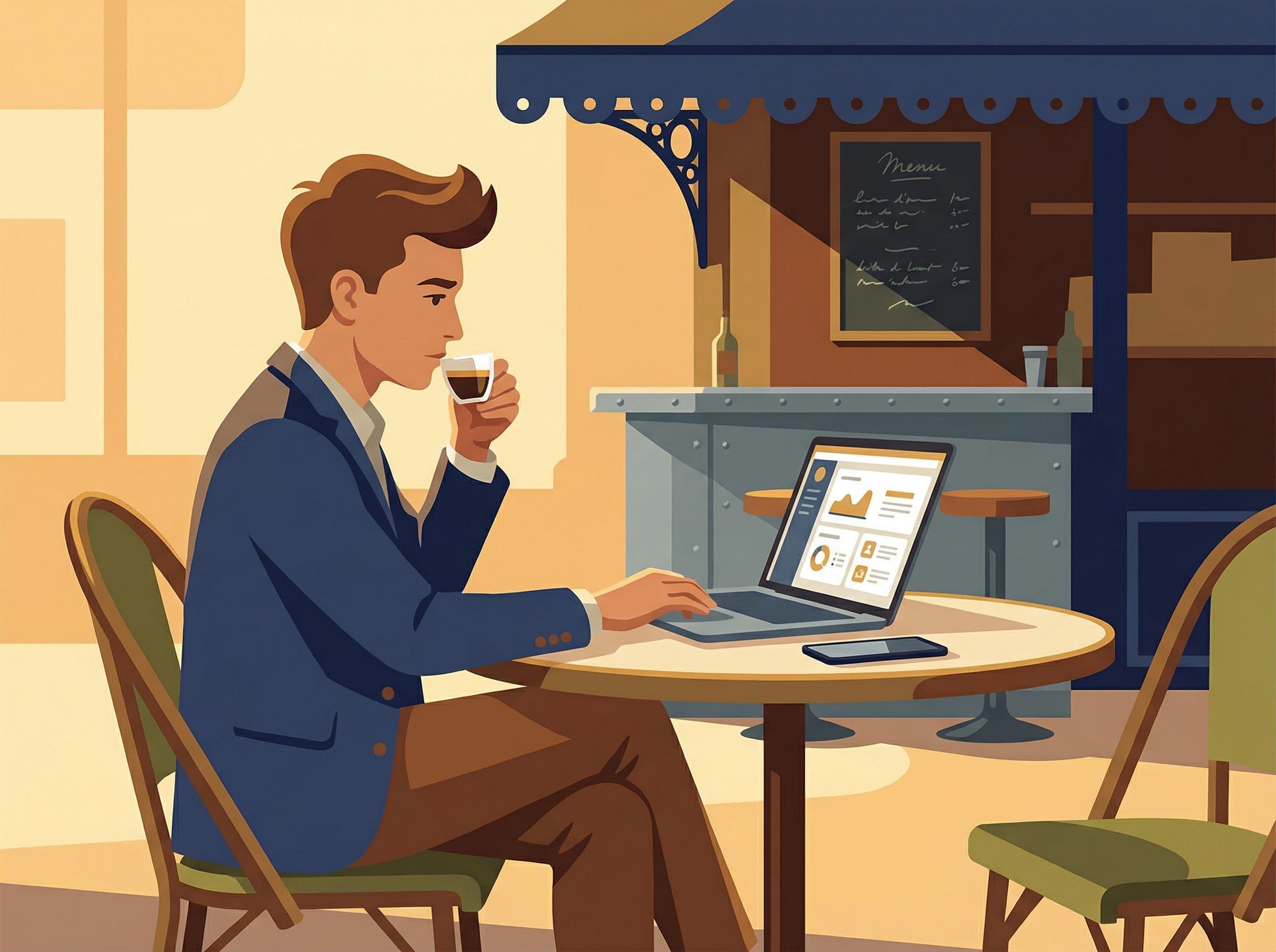 Illustration d'un professionnel de santé micro-entrepreneur dans son cabinet, couvert par son assurance RC Pro obligatoire