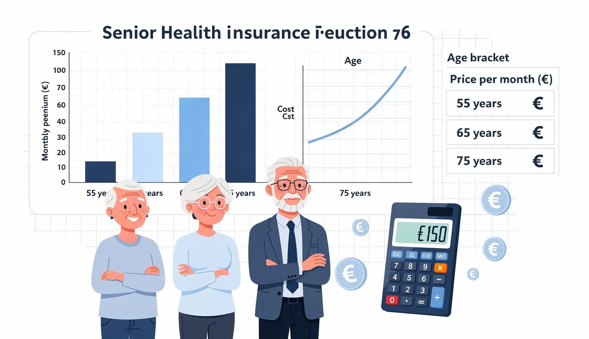 Tarifs Mutuelle Senior 2026 : Prix Moyens par Âge et Niveau de Garanties