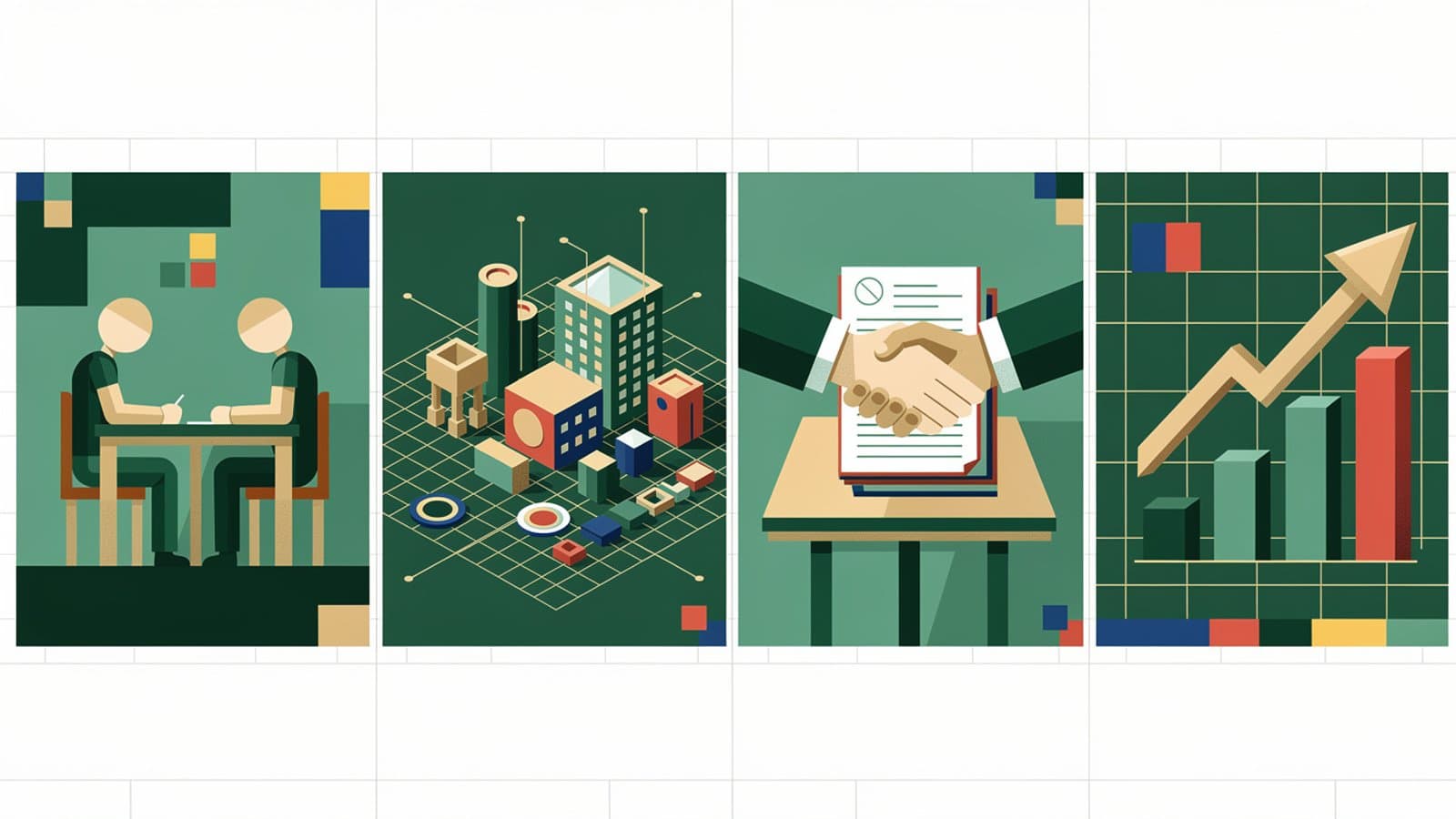Processus d'accompagnement patrimonial pour investir en SCPI de rendement