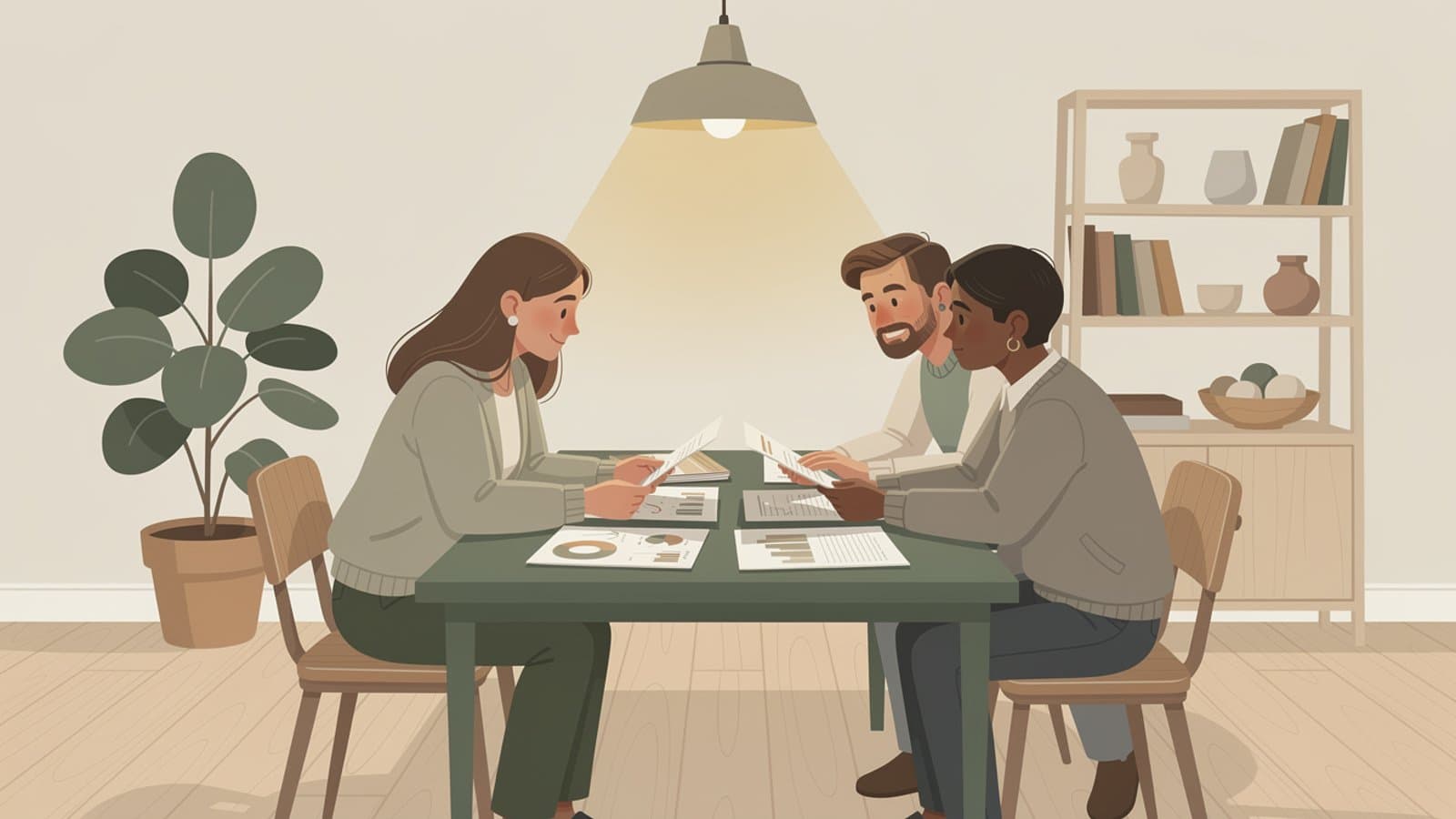 Conseiller French Vest comparant les offres d'assurance décès temporaire pour un client