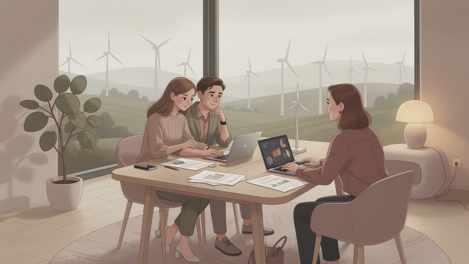 Étapes d'investissement dans un projet éolien avec French Vest